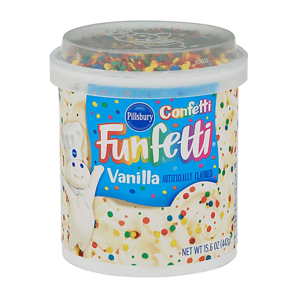 Pillsbury Funfetti Confetti Vanilla Frosting