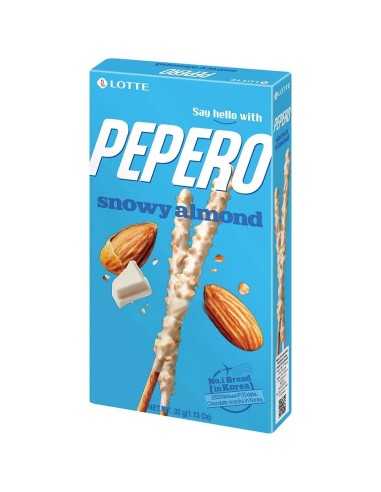 Lotte Pepero Snowy Almond