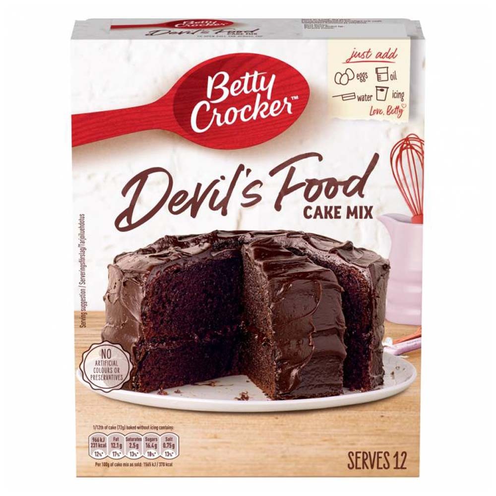 Betty Crocker Devil's Food Cake Mix