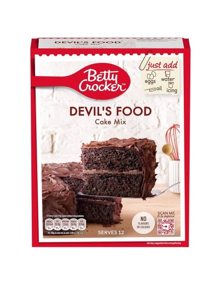 Betty Crocker Devil's Food Cake Mix