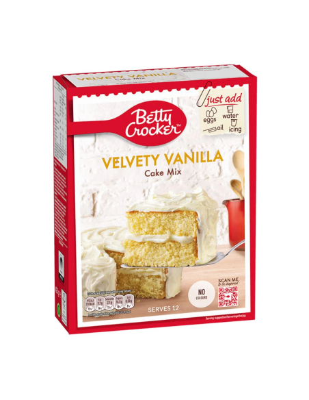 Betty Crocker Velvety Vanilla Cake Mix