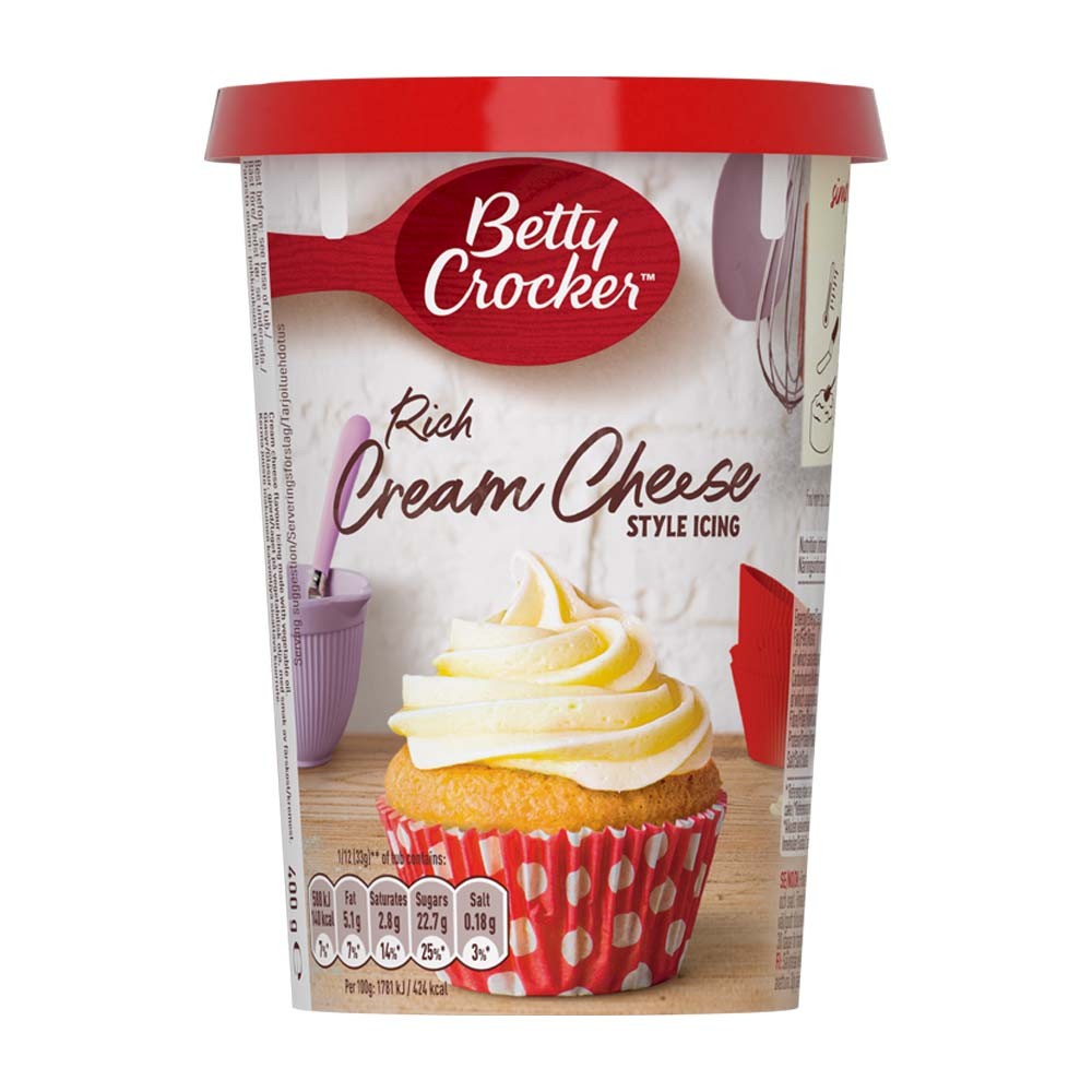 Betty Crocker Glaseado estilo queso crema