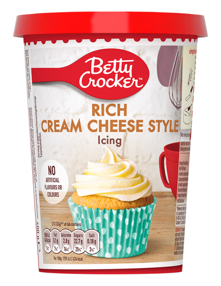 Betty Crocker Glaseado estilo queso crema
