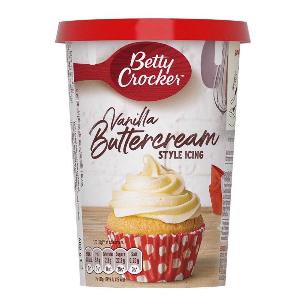 Glaseado estilo crema de mantequilla de vainilla de Betty Crocker