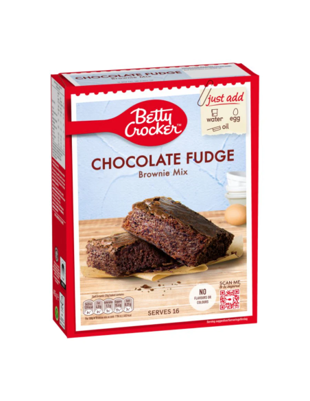 Mezcla de brownie con dulce de chocolate Betty Crocker