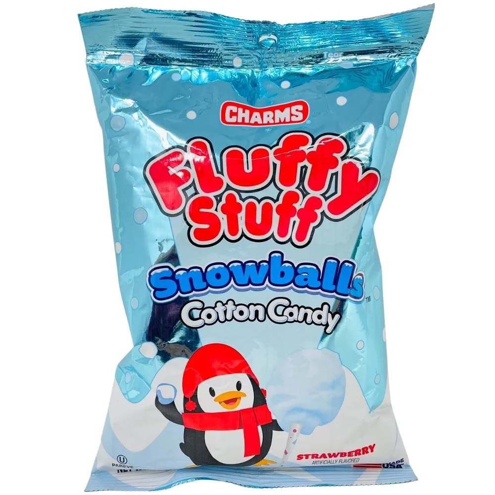 Charms Fluffy Stuff Snowballs Cotton Candy