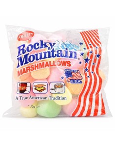 Rocky Mountain Mini Marshmallows – 150g Bags, Pack Of 5 (Perfect For Hot Cocoa & Treats)