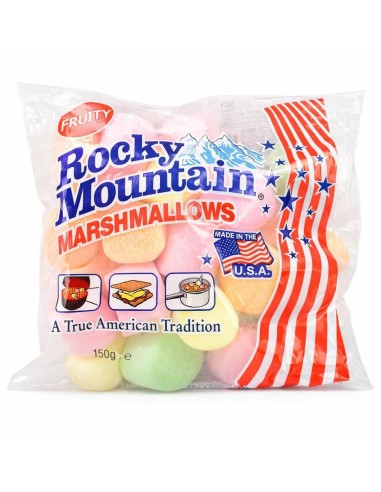 Malvaviscos con sabor a fruta de las Montañas Rocosas