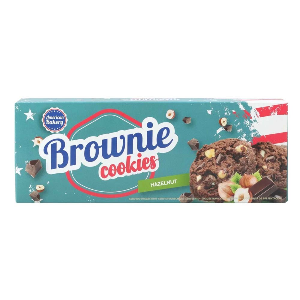 Brownie Cookies Hazelnut American Bakery