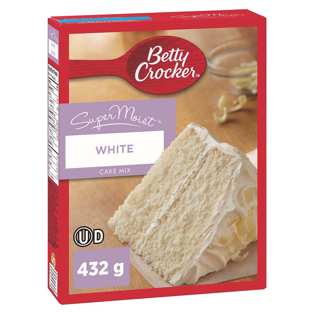 Betty Crocker Super Moist White Blanc Cake Mix
