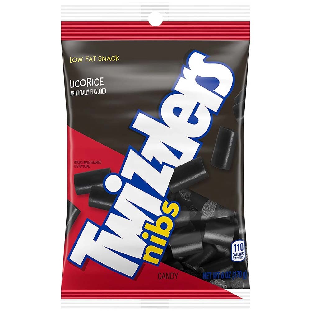 Twizzlers Nibs Licorice