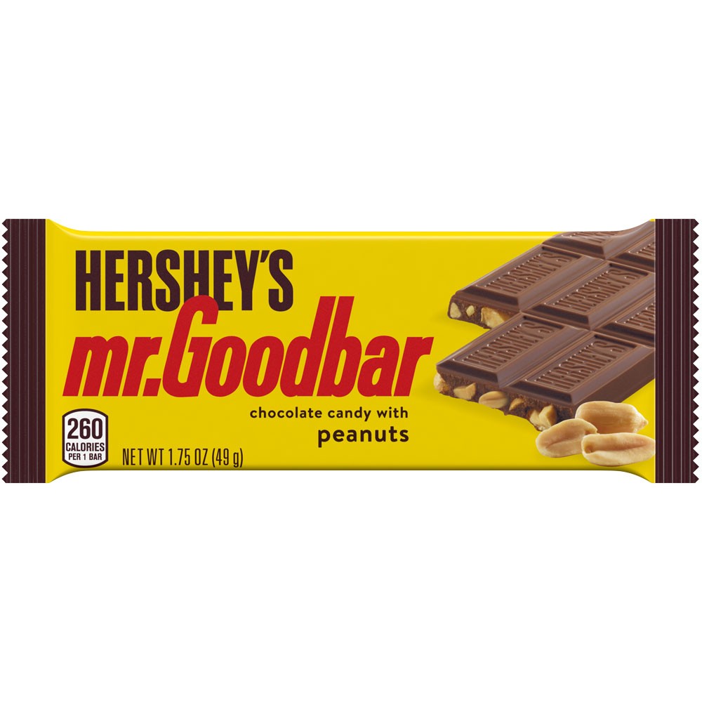 Hershey's Mr Goodbar Chocolate Candy Peanuts