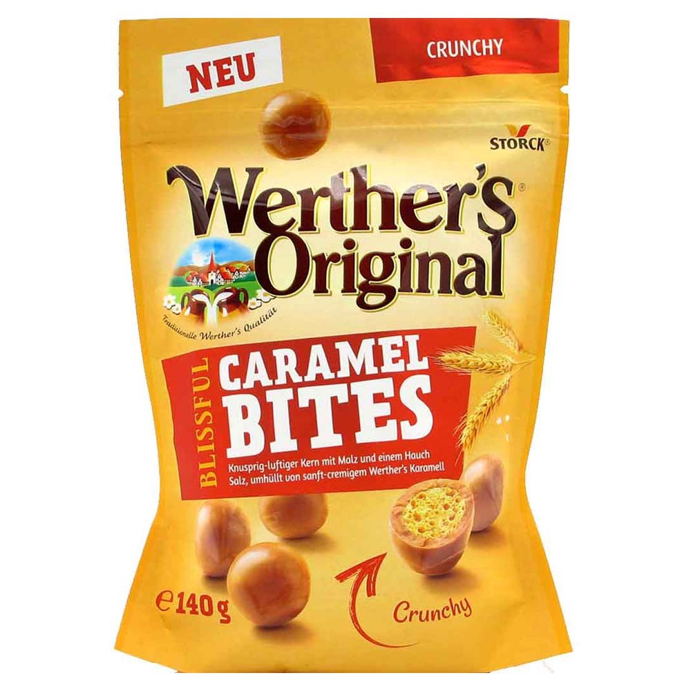 Bocaditos de caramelo originales de Werther