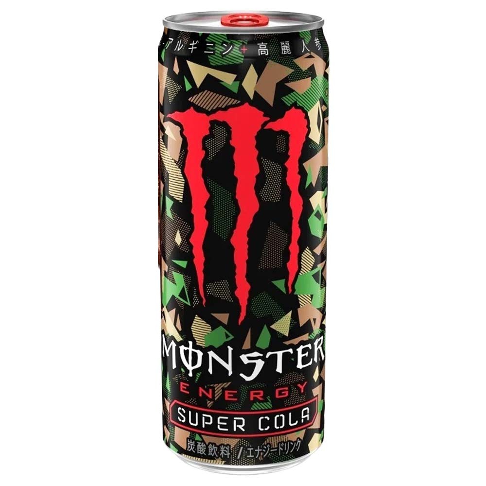 Monster Energy Super Cola Japan Cans