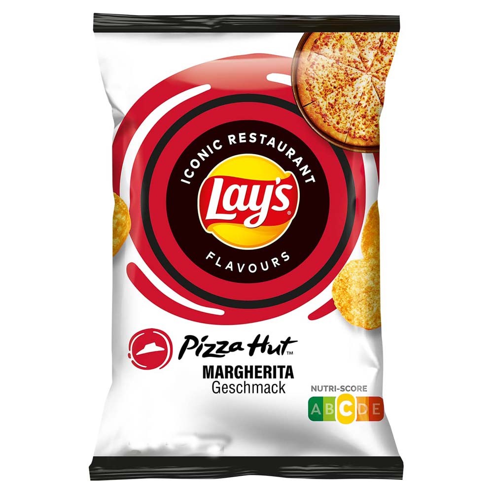 Lay's Iconic Restaurant Pizza Hut Margherita Chips - Pop's America