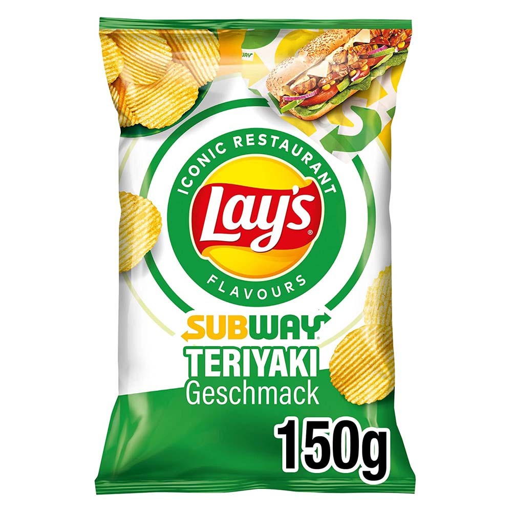 Lay's Iconic Restaurant Subway Teriyaki Chips