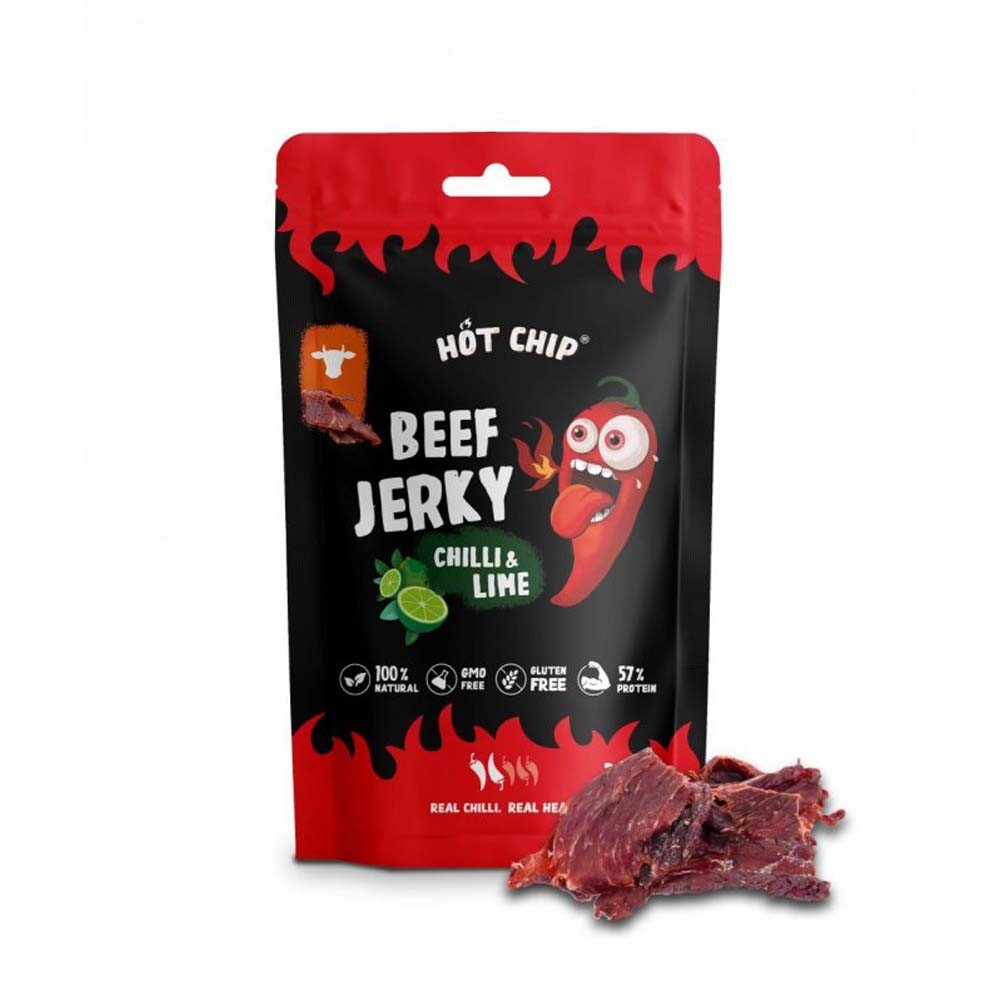 Hot Chip Jerky Chile y lima