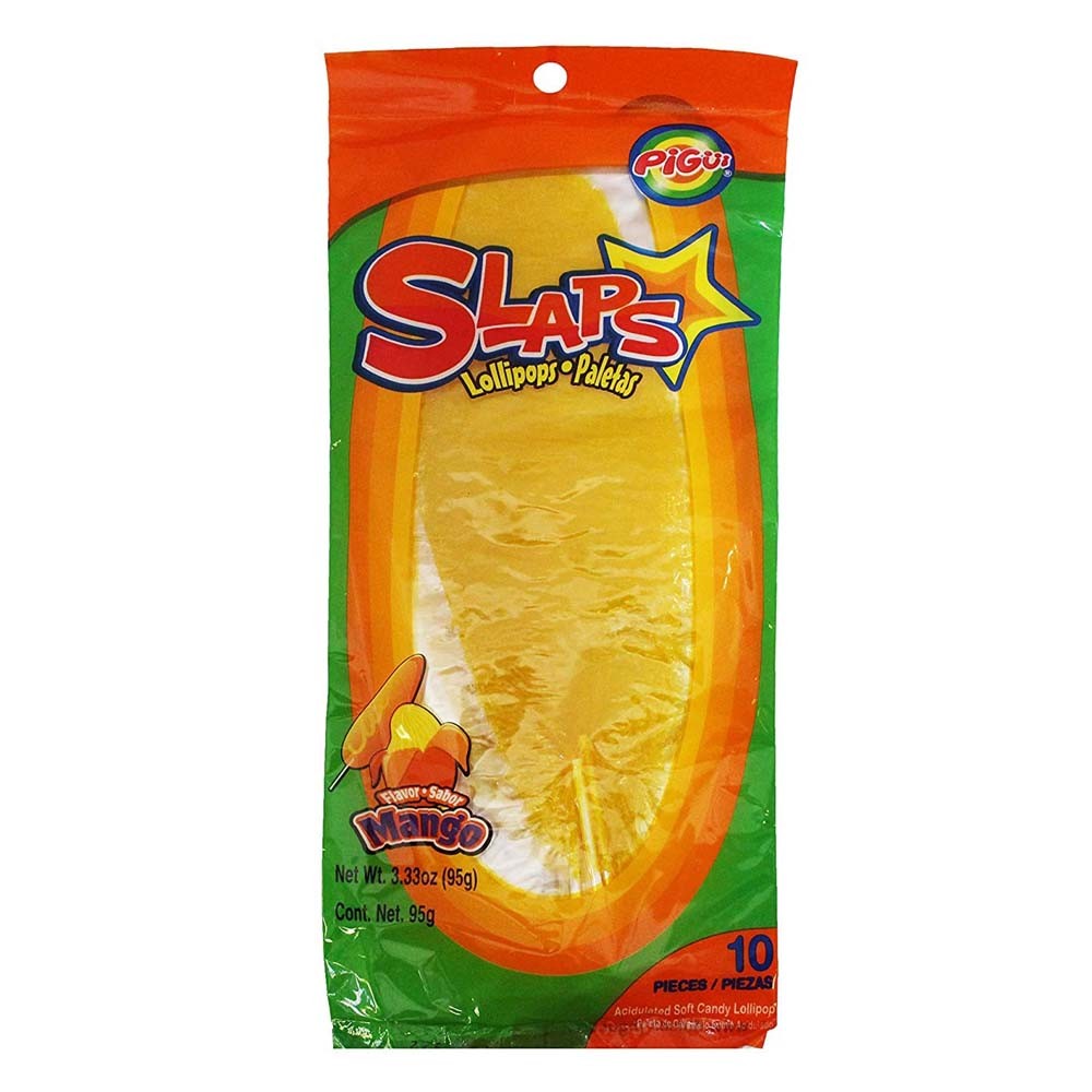 Pigüi Slaps Piruletas de mango