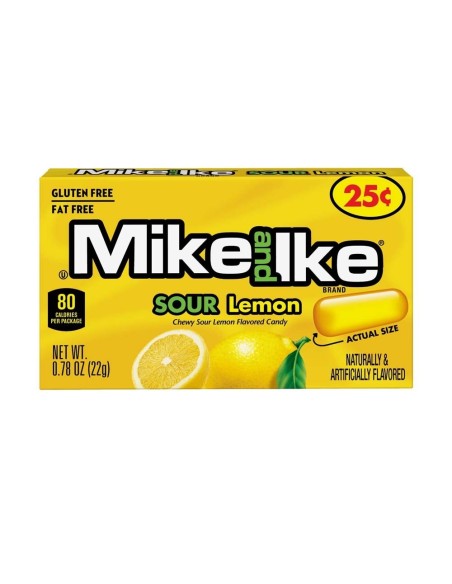 Mike and Ike Sour Lemon 22g