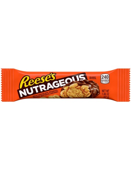 Cacahuetes nutritivos con chocolate con leche de Reese