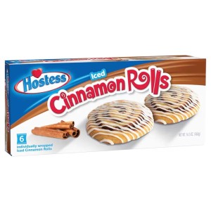 Hostess Iced Cinnamon Rolls
