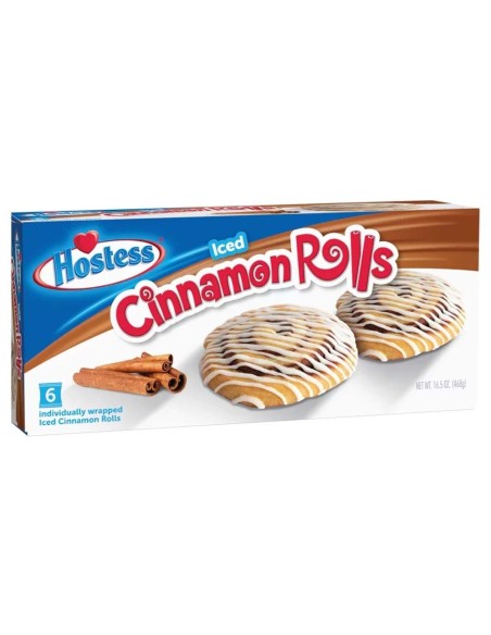 Hostess Iced Cinnamon Rolls