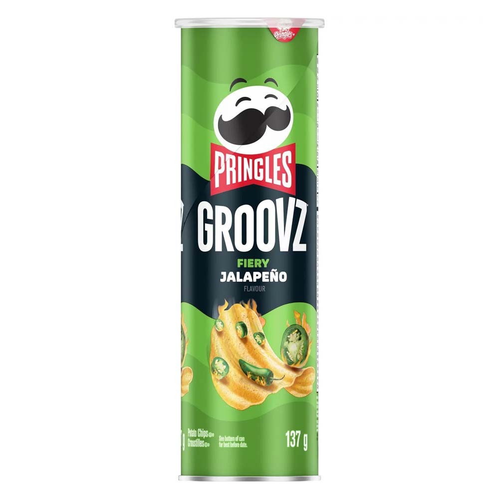 Pringles Groovz Fiery Jalapeño