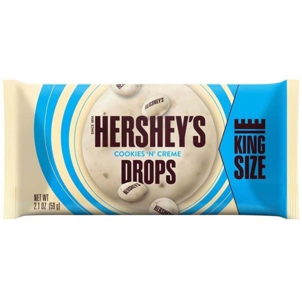 Hershey's Drops Cookies 'N' Cream King Size 59g