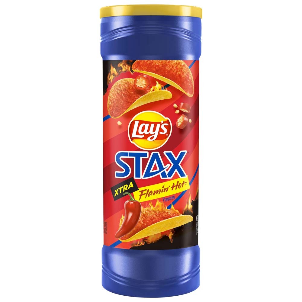 Chips Lay's Stax Xtra Flamin' Hot