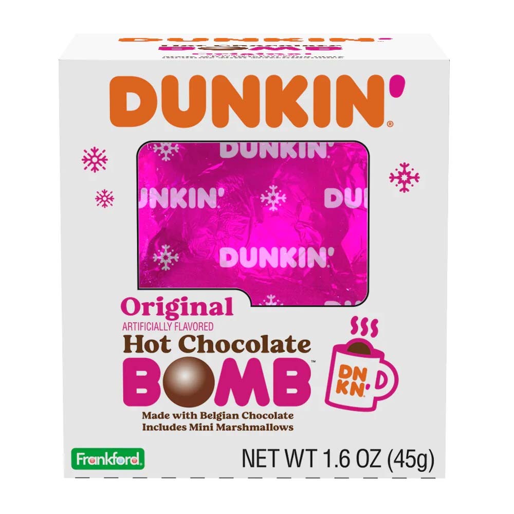 Bomba de chocolate caliente Dunkin'