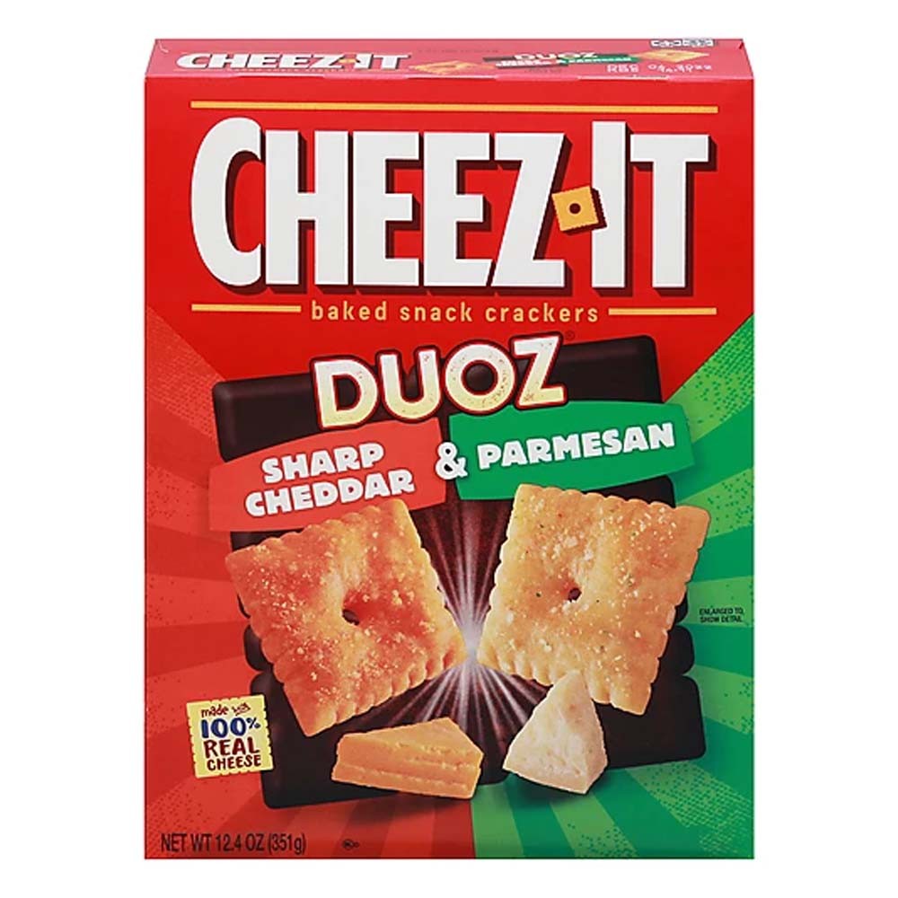 Cheez-It Duoz Sharp Cheddar & Parmesan
