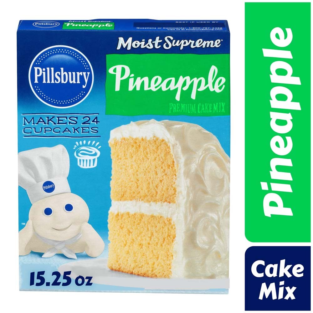 Pillsbury Moist Supreme Premium Cake Mix Pineapple