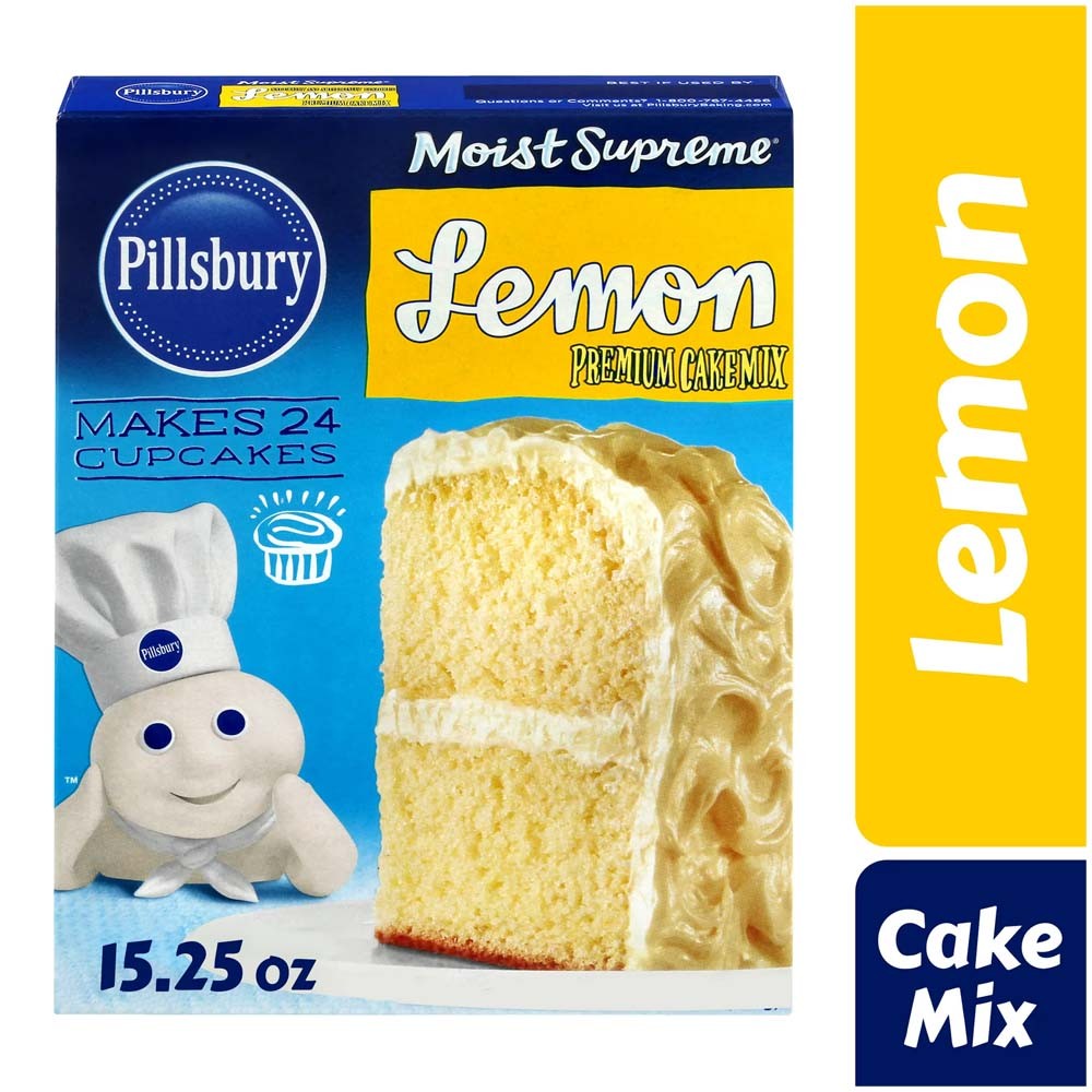 Pillsbury Moist Supreme Premium Cake Mix Lemon