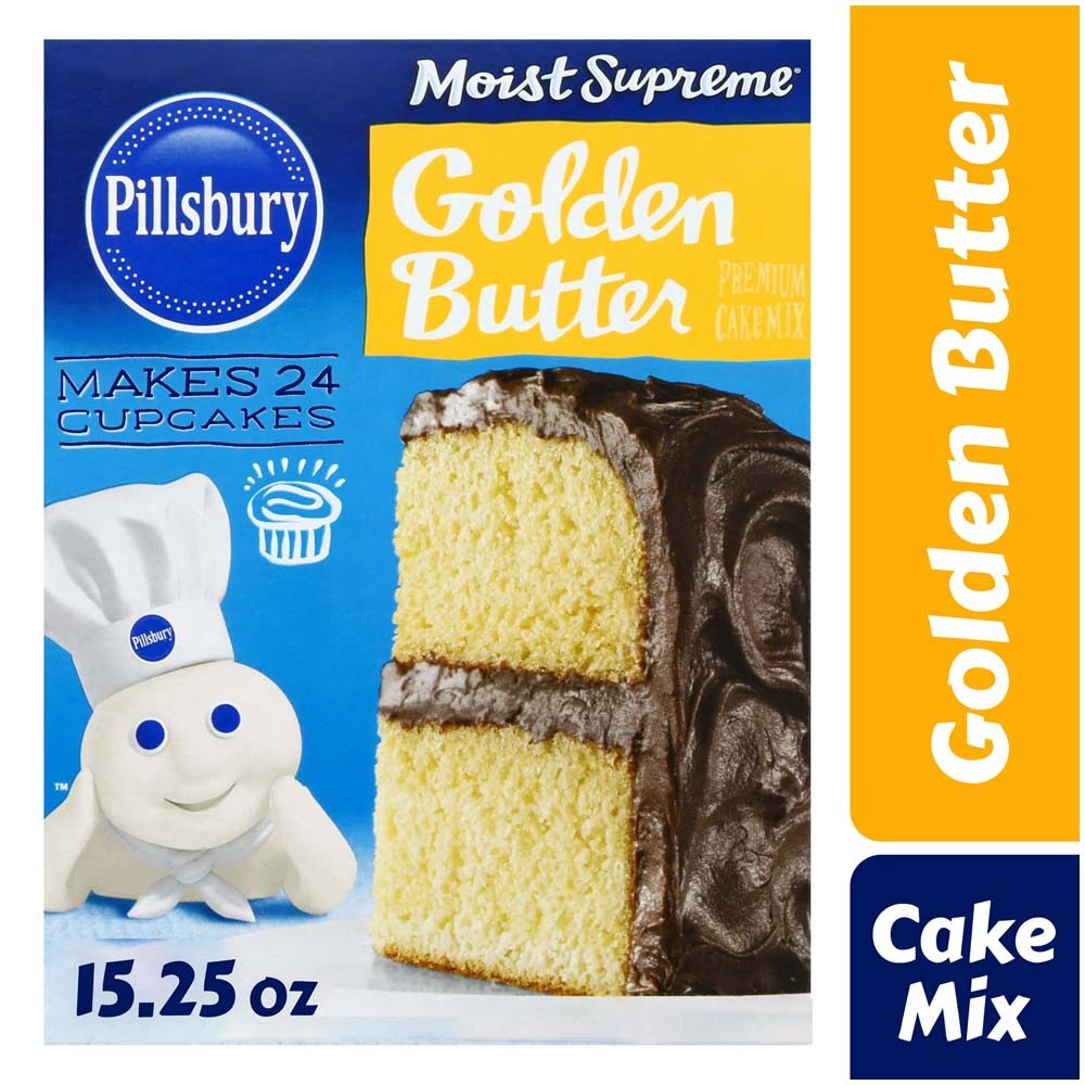 Pillsbury Moist Supreme Premium Cake Mix Golden Butter