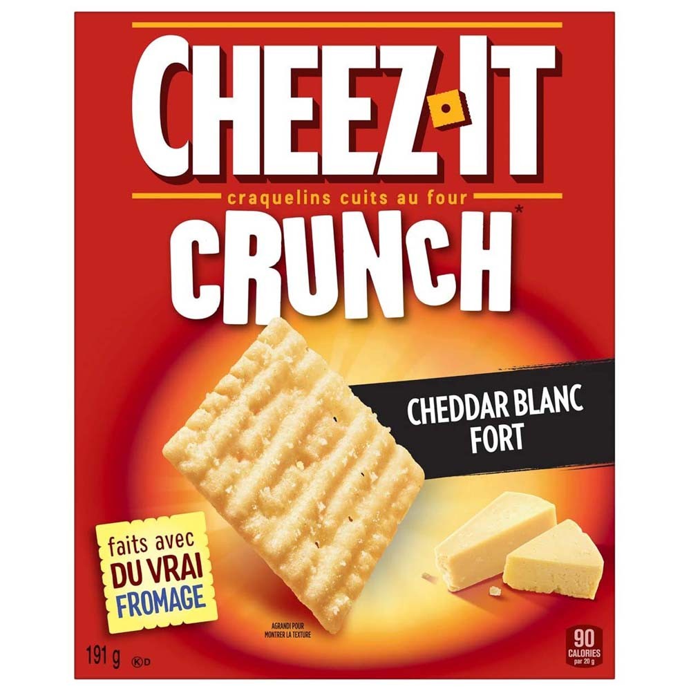 Cheez-It Crunch Sharp White Cheddar