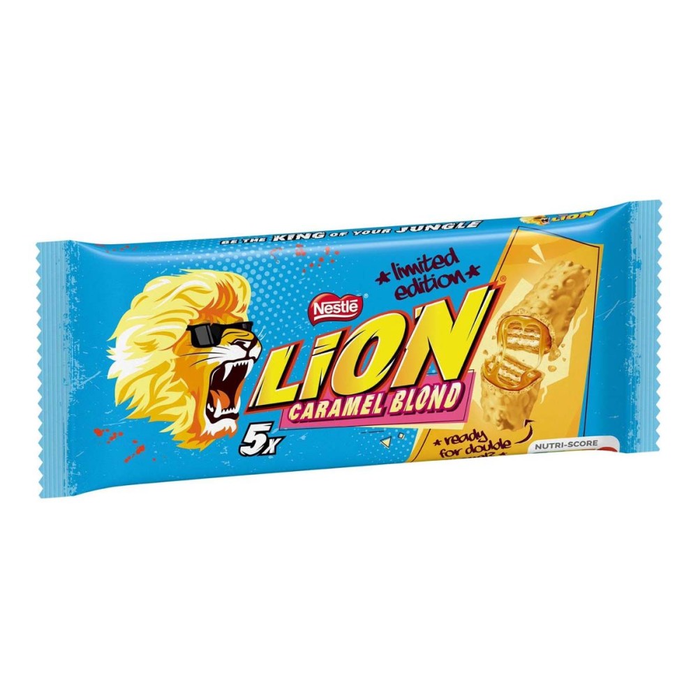 Nestle Lion Caramel Blond (x5) Edition Limitée