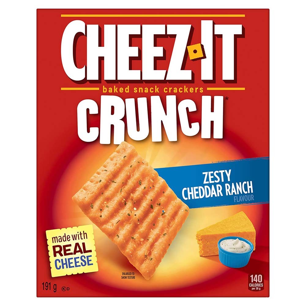 Cheez-It Crunch Zesty Cheddar Ranch