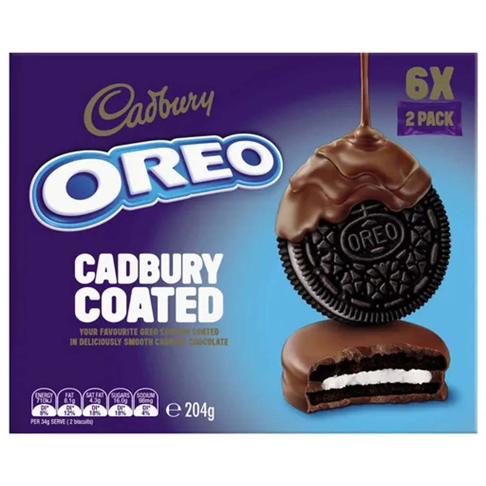 Cadbury Choco Coated Oreo Cookies