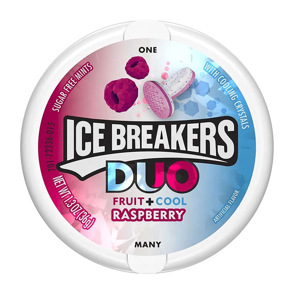 Ice Breakers Dúo Frambuesa