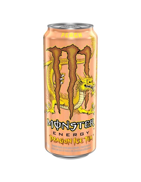 Monster Energy Dragon Ice Tea Pêssego Brazil