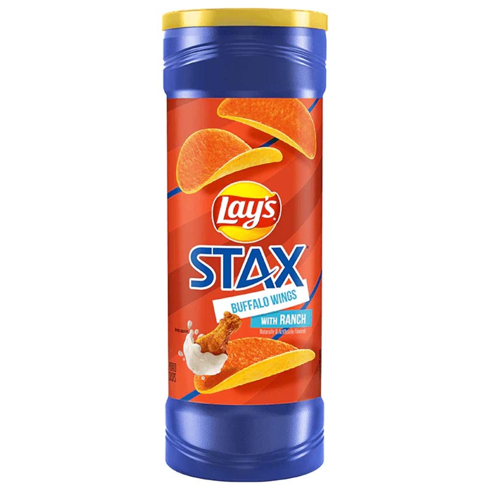 Chips Lay's Stax Buffalo Wings with Ranch