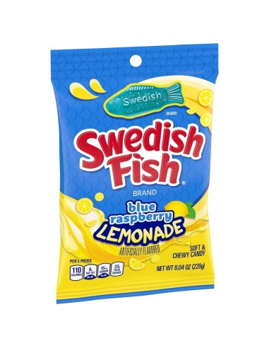 Limonada de frambuesa azul Swedish Fish