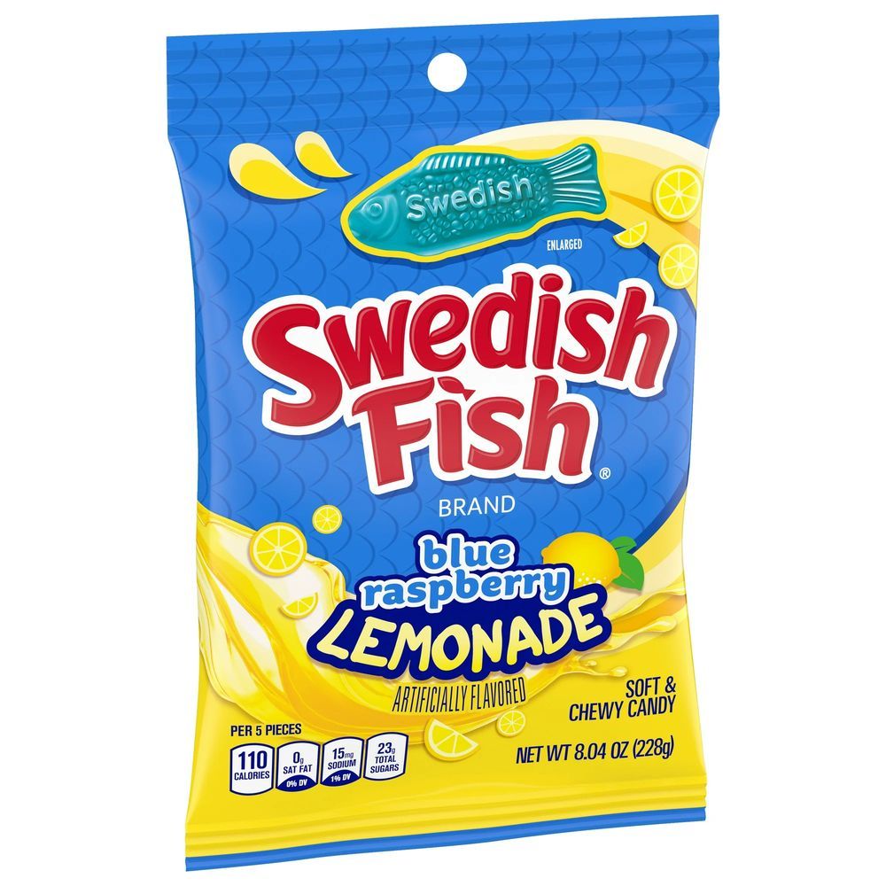Limonata Swedish Fish blu