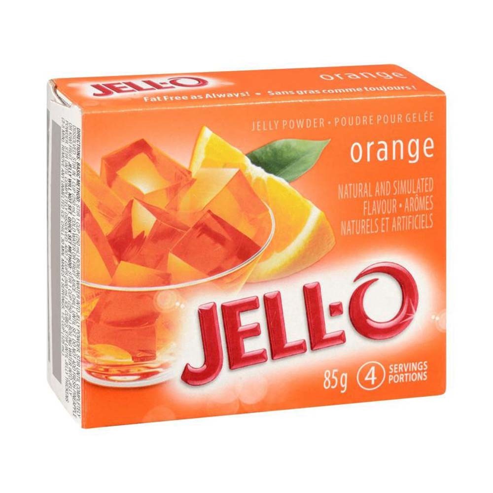 Gelatina de naranja Jell-O
