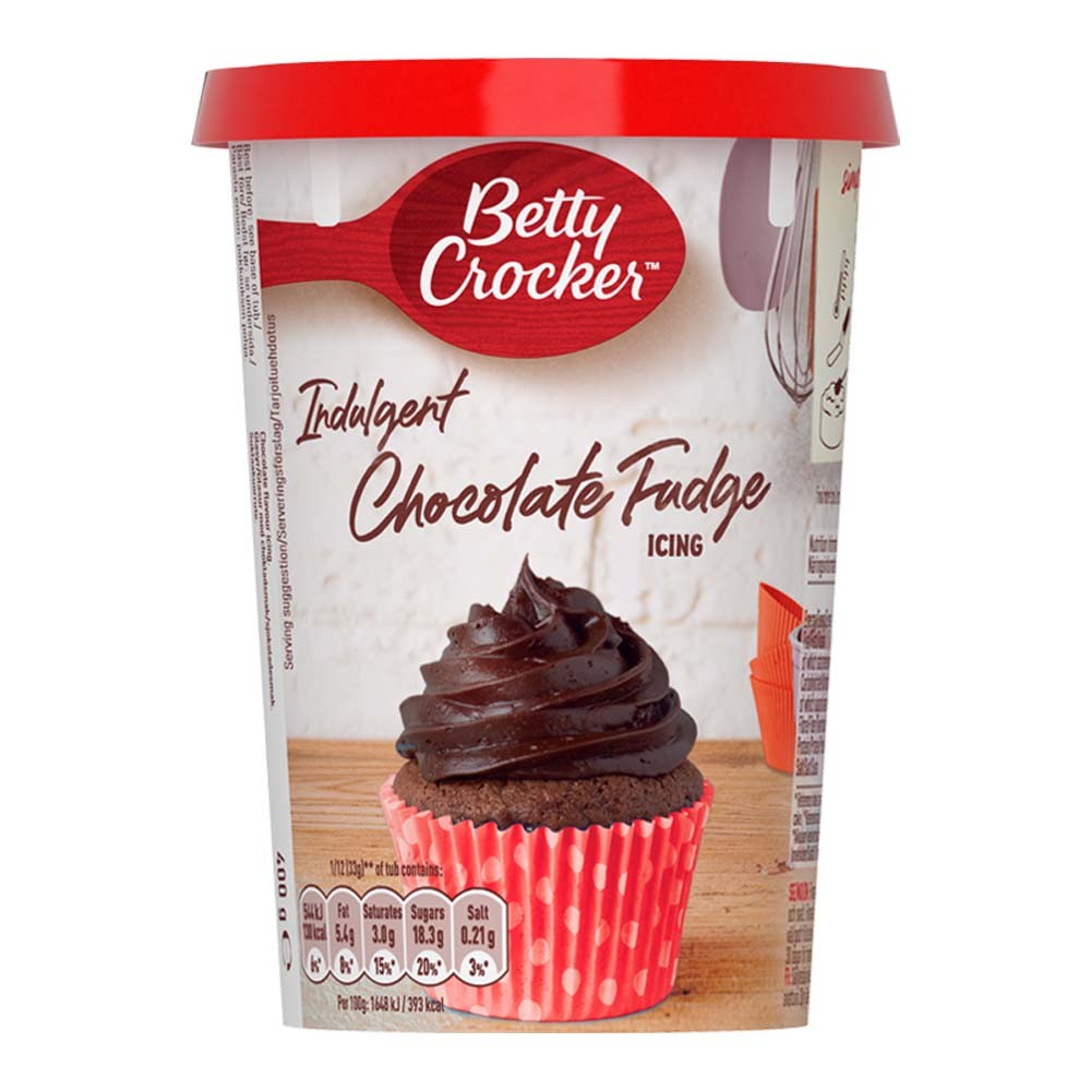 Glassa indulgente al cioccolato fondente di Betty Crocker
