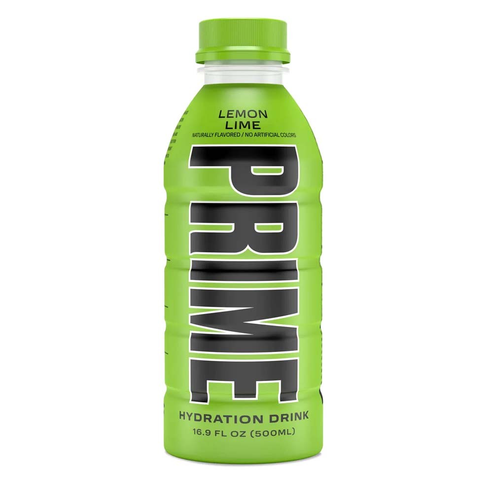 Prime Hydration Lemon Lime Bottle