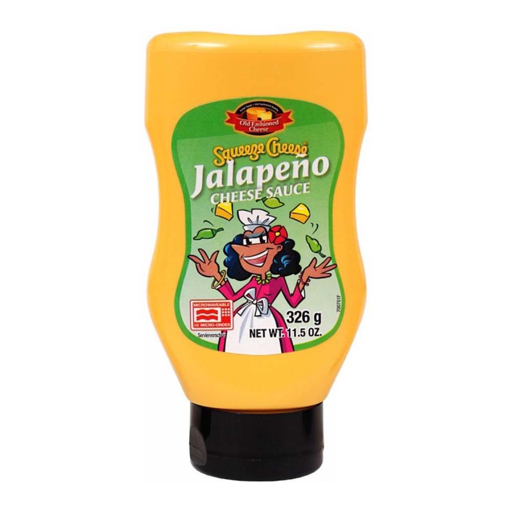 Cheddar Squeeze Cheese Jalapeno
