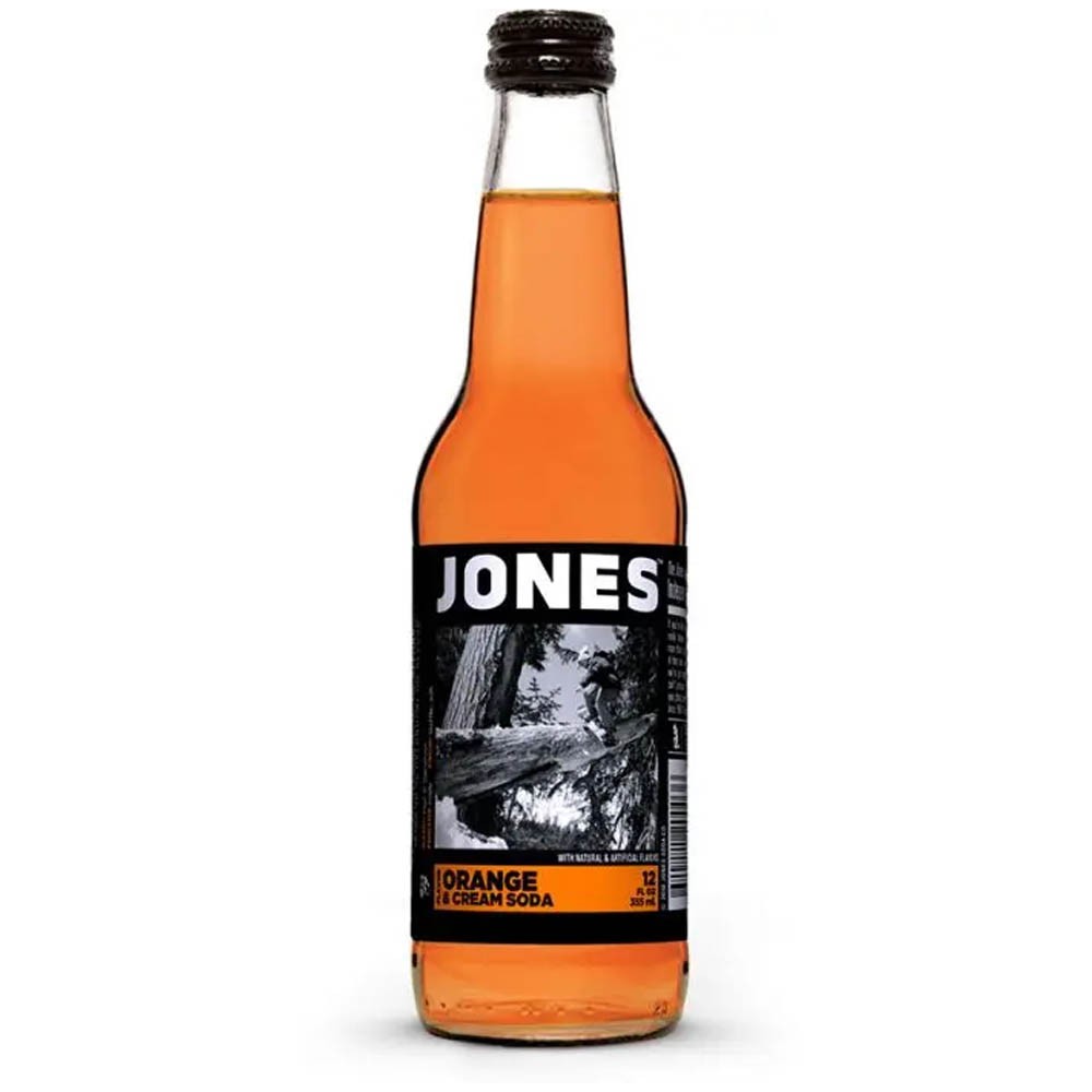 Refresco de naranja y crema Jones