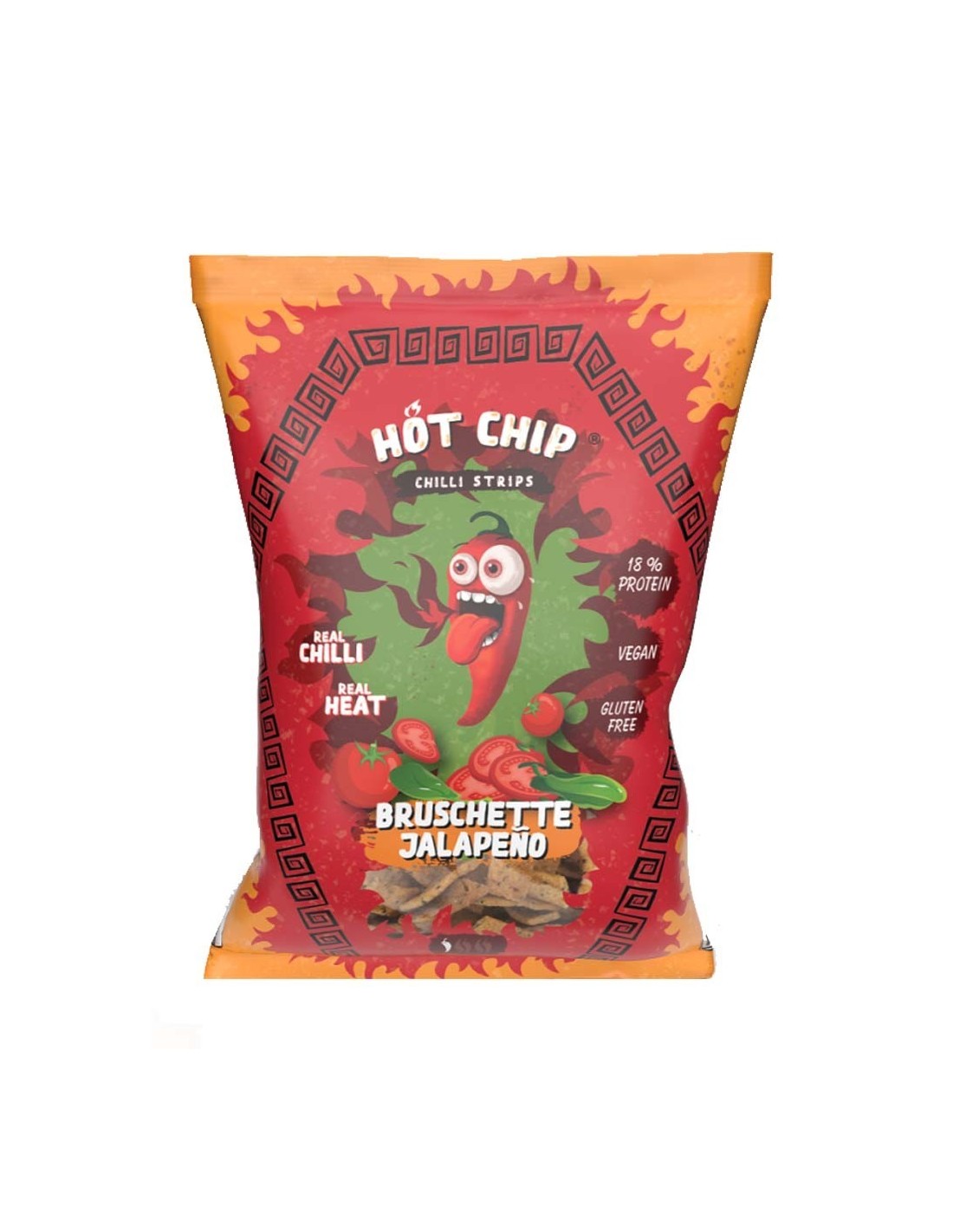 Buy Hot Chip Strips Bruschette Jalapeño - Pop's America