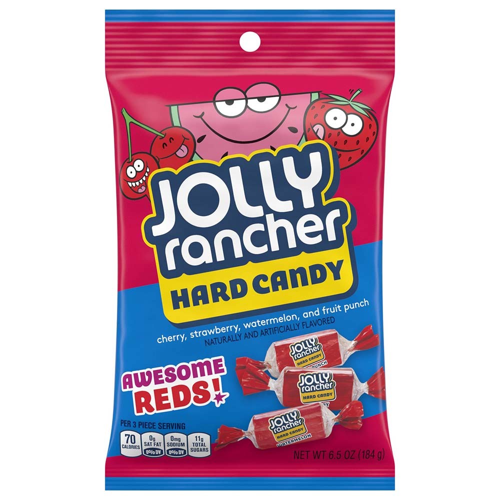 Jolly Rancher Hard Candy Impresionantes rojos